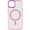 Чехол TPU Iris with MagSafe для iPhone 12 Pro Max (6.7"), Розовый