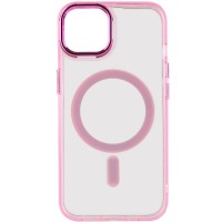 Чохол TPU Iris with MagSafe для Apple iPhone 12 Pro Max (6.7") Рожевий
