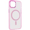 Чехол TPU Iris with MagSafe для iPhone 12 Pro Max (6.7"), Розовый