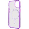 Чехол TPU Iris with MagSafe для iPhone 12 Pro Max (6.7"), Фиолетовый