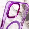 Чехол TPU Iris with MagSafe для iPhone 12 Pro Max (6.7"), Фиолетовый