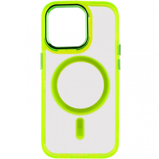 Чехол TPU Iris with MagSafe для Apple iPhone 13 Pro (6.1") Желтый
