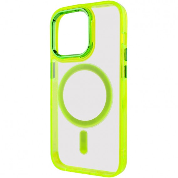 Чохол TPU Iris with MagSafe для Apple iPhone 13 Pro (6.1"), Жовтий