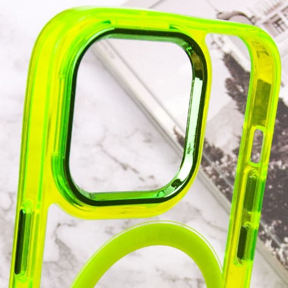 Чохол TPU Iris with MagSafe для Apple iPhone 13 Pro (6.1"), Жовтий