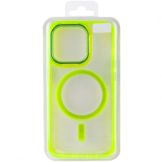 Чохол TPU Iris with MagSafe для Apple iPhone 13 Pro (6.1"), Жовтий