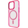 Чехол TPU Iris with MagSafe для iPhone 13 Pro (6.1"), Малиновый