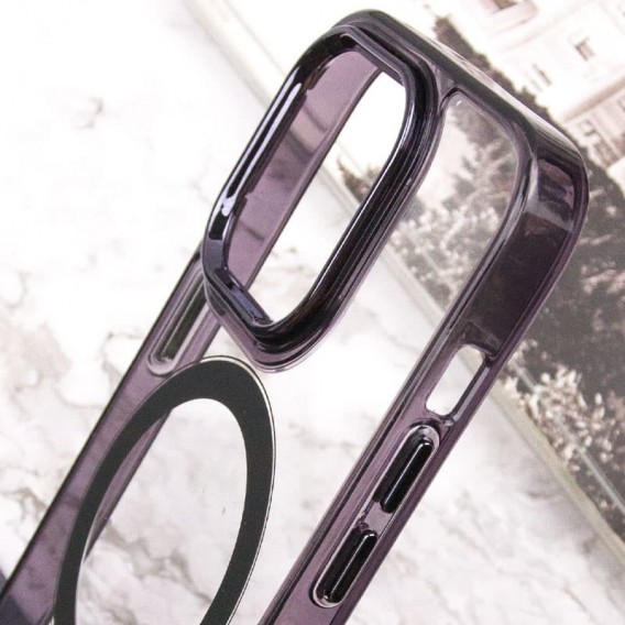 Чохол TPU Iris with MagSafe для Apple iPhone 13 Pro (6.1"), Чорний