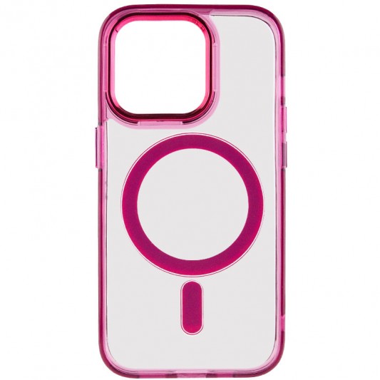 Чехол TPU Iris with MagSafe для Apple iPhone 13 Pro Max (6.7") Бордовый
