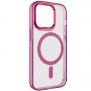 Чехол TPU Iris with MagSafe для iPhone 13 Pro Max (6.7"), Бордовый