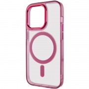 Чехол TPU Iris with MagSafe для iPhone 13 Pro Max (6.7"), Бордовый