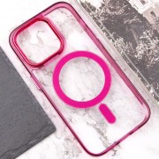 Чехол TPU Iris with MagSafe для iPhone 13 Pro Max (6.7"), Бордовый