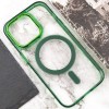Чохол TPU Iris with MagSafe для Apple iPhone 13 Pro Max (6.7"), Зелений