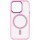 Чехол TPU Iris with MagSafe для Apple iPhone 13 Pro Max (6.7") Розовый