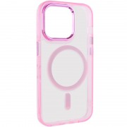 Чехол TPU Iris with MagSafe для Apple iPhone 13 Pro Max (6.7"), Розовый