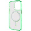 Чехол TPU Iris with MagSafe для Apple iPhone 13 Pro Max (6.7"), Салатовый