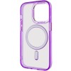 Чехол TPU Iris with MagSafe для iPhone 13 Pro Max (6.7"), Фиолетовый