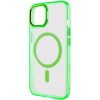 Чехол TPU Iris with MagSafe для Apple iPhone 14 (6.1"), Салатовый
