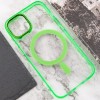 Чехол TPU Iris with MagSafe для Apple iPhone 14 (6.1"), Салатовый