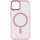Чехол TPU Iris with MagSafe для Apple iPhone 14 (6.1") Розовый