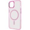 Чехол TPU Iris with MagSafe для iPhone 14 (6.1"), Розовый