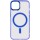Чехол TPU Iris with MagSafe для Apple iPhone 14 (6.1") Синий