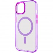 Чехол TPU Iris with MagSafe для Apple iPhone 14 (6.1"), Фиолетовый