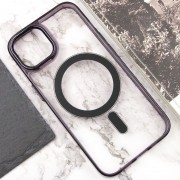 Чехол TPU Iris with MagSafe для Apple iPhone 14 (6.1"), Черный
