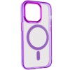 Чохол TPU Iris with MagSafe для Apple iPhone 14 Pro Max (6.7"), Фіолетовий