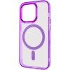 Чохол TPU Iris with MagSafe для Apple iPhone 14 Pro Max (6.7"), Фіолетовий
