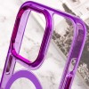 Чохол TPU Iris with MagSafe для Apple iPhone 14 Pro Max (6.7"), Фіолетовий