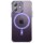Чехол TPU+PC Colorful with MagSafe для Apple iPhone 12 (6.1") Purple