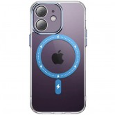 Чохол TPU+PC Colorful with MagSafe для Apple iPhone 12 (6.1") Blue Чохол TPU+PC Colorful with MagSafe для Apple iPhone 12 (6.1") Blue