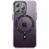 Чохол TPU+PC Colorful with MagSafe для Apple iPhone 12 Pro (6.1") Black Чохол TPU+PC Colorful with MagSafe для Apple iPhone 12 Pro (6.1") Black