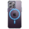 Чохол TPU+PC Colorful with MagSafe для Apple iPhone 13 Pro Max (6.7"), Blue