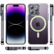 Чехол TPU+PC Colorful with MagSafe для Apple iPhone 13 Pro Max (6.7"), Green