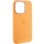 Чохол Silicone Case Metal Buttons (AA) для Apple iPhone 14 Pro Max (6.7") Помаранчевий / Marigold