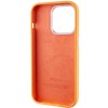 Чохол Silicone Case Metal Buttons (AA) для Apple iPhone 14 Pro Max (6.7"), Помаранчевий / Marigold