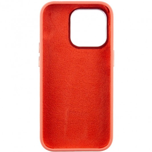 Чохол Silicone Case Metal Buttons (AA) для Apple iPhone 14 Pro Max (6.7") Рожевий / Pink Pomelo - зображення 3 