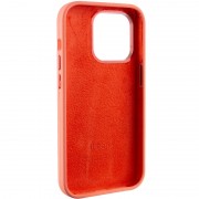 Чохол Silicone Case Metal Buttons (AA) для Apple iPhone 14 Pro Max (6.7"), Рожевий / Pink Pomelo