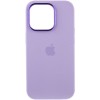 Чохол Silicone Case Metal Buttons (AA) для Apple iPhone 14 Pro Max (6.7"), Бузковий / Lilac