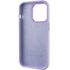 Чохол Silicone Case Metal Buttons (AA) для Apple iPhone 14 Pro Max (6.7"), Бузковий / Lilac
