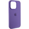 Чохол Silicone Case Metal Buttons (AA) для Apple iPhone 14 Pro Max (6.7"), Фіолетовий / Iris