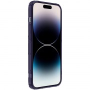 TPU чохол Nillkin Nature Pro Series для Apple iPhone 14 Pro (6.1"), Темно-фіолетовий (прозорий)
