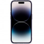 TPU чехол Nillkin Nature Pro Magnetic для Apple iPhone 14 Pro (6.1"), Темно-фиолетовый (прозрачный)