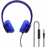 Накладные наушники Borofone BO5 (3.5mm/1.2m) Синий