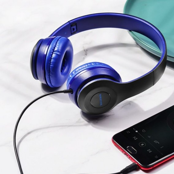 Стерео Навушники BOROFONE BO5, Синій