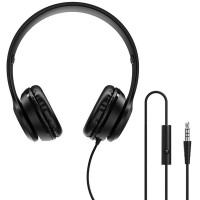 Накладные наушники Borofone BO5 (3.5mm/1.2m) Черный