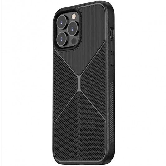 Чехол TPU BlackWood для Apple iPhone 14 Pro (6.1") Черный