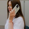 TPU чехол Bonbon Metal Style with MagSafe для Apple iPhone 12 Pro Max (6.7"), Белый / White