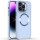 TPU чохол Bonbon Metal Style with MagSafe для Apple iPhone 13 Pro Max (6.7") Блакитний / Mist Blue